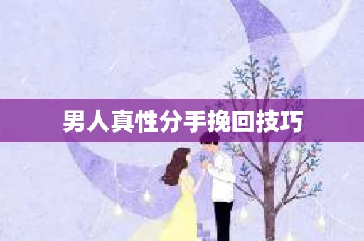 男人真性分手挽回技巧 男人真性分手挽回技巧
