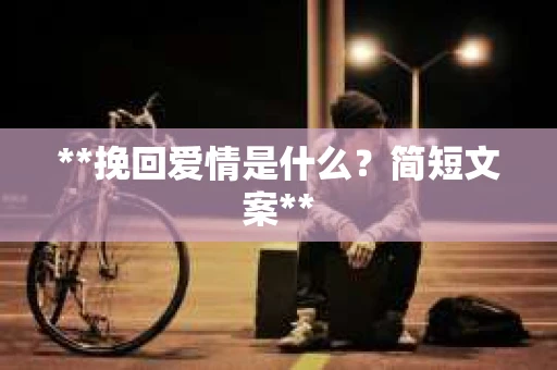 **挽回爱情是什么？简短文案**