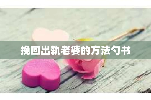 挽回出轨老婆的方法勺书
