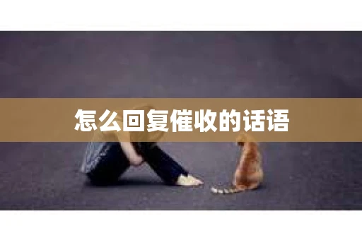 怎么回复催收的话语