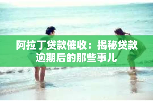 阿拉丁贷款催收：揭秘贷款逾期后的那些事儿