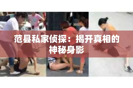 范县私家侦探：揭开真相的神秘身影