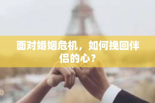 面对婚姻危机,如何挽回伴侣的心? 面对婚姻危机,如何挽回伴侣的心?