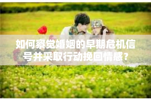 如何察觉婚姻的早期危机信号并采取行动挽回情感？