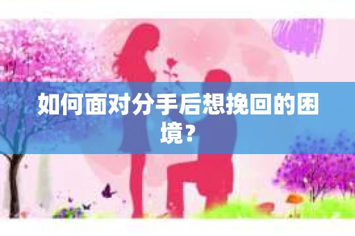 如何面对分手后想挽回的困境？